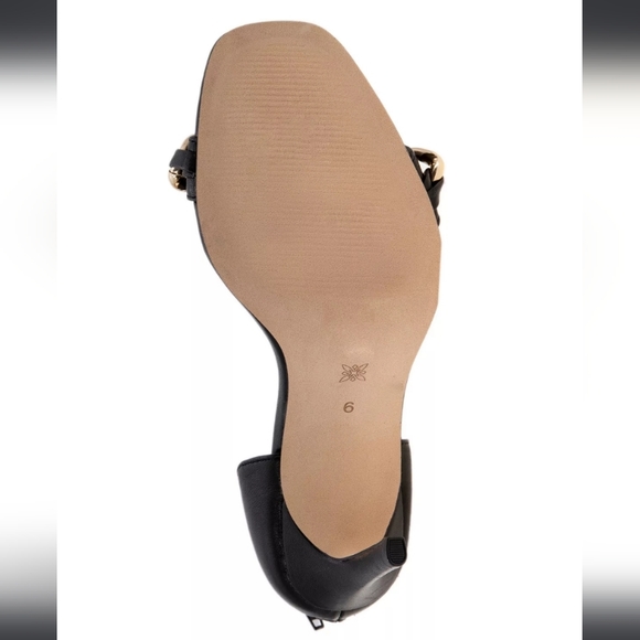 BCBGeneration Chain Detail Dress Sandals Black 7 - Picture 6 of 10